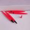 주문 방수 Eyeliner 연필, 빨간 PP 액체 펜 Eyeliner 주입 색깔